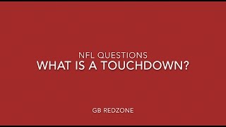 What is a touchdown