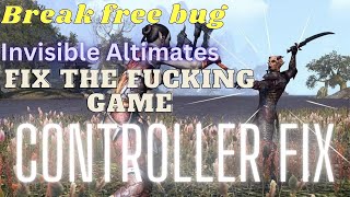 Got break free bugs in Elder Scrolls online? Get the fix here! PVP/PVE