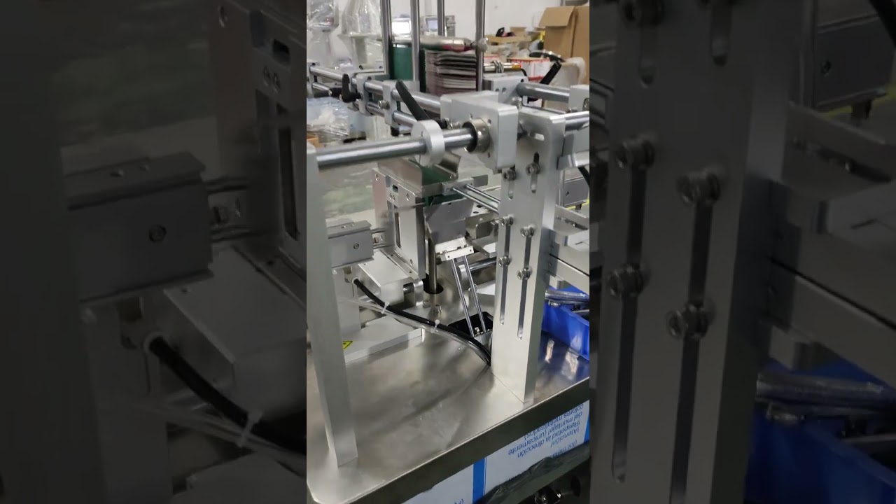 Simple type automatic boxes forming machine #machine #cleanerfillingmachine #automobile #factory#cnc