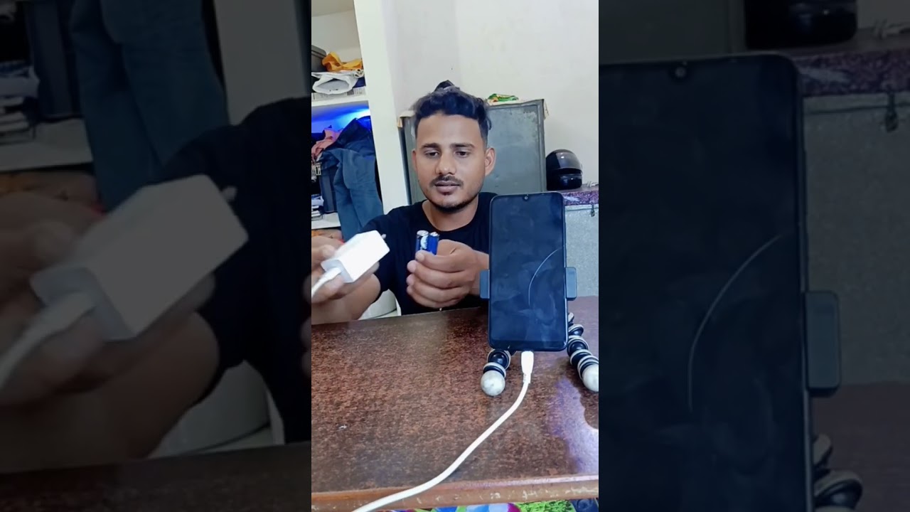 Charging Phone With AA batteries 🤯 