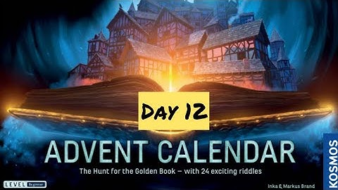 Exit Advent Calendar 2022 - Day 12
