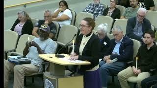 Pastor Jennifer Garcia Speaks At Fullerton City Council