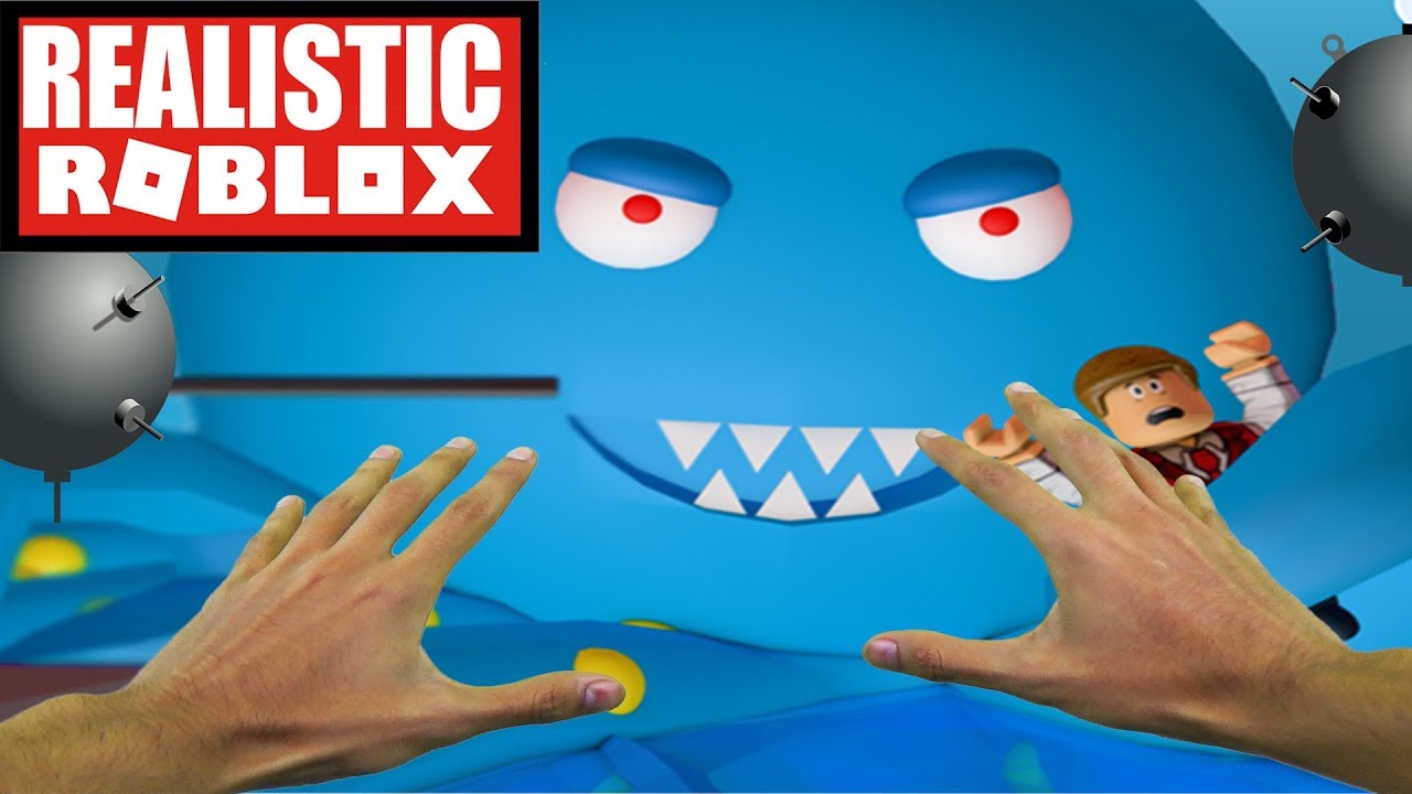 Realistic Roblox Escape The Aquarium Obby Youtube