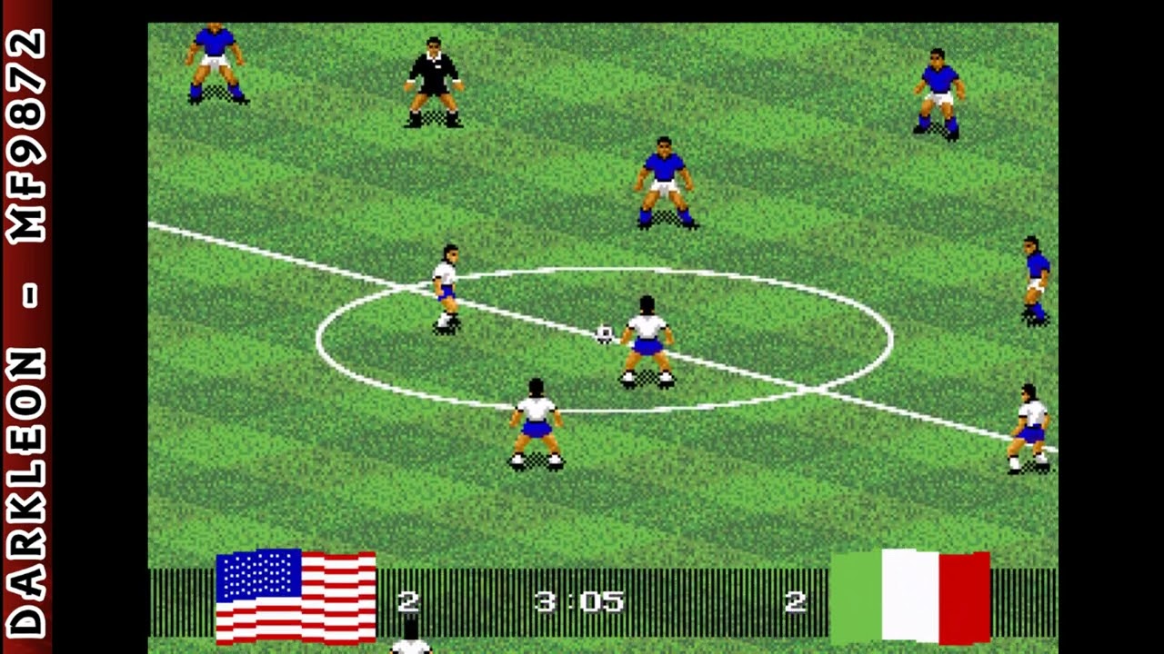 Genesis - FIFA International Soccer © 1993 Extended Play Productions - Gameplay