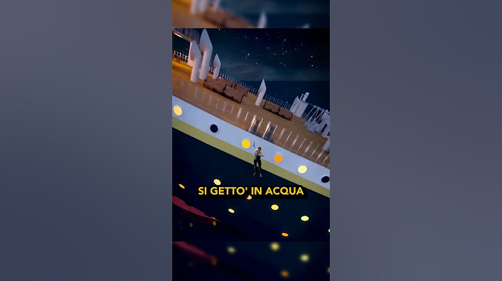 Drunk man saves himself from the Titanic 😨