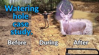 Deer Watering hole case study; Do they work? by Kapper Outdoors Modern homestead 771 views 1 month ago 6 minutes, 4 seconds