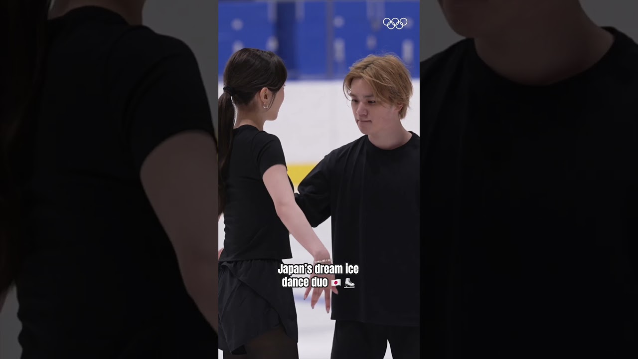 Japan's three-time Olympic medallist Uno Shoma and Honda Marin join forces as an ice dance duo 😍
