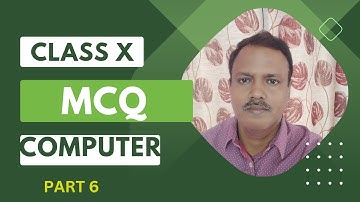 ICSE Computer Application MCQ Questions | part 6 | Softech Tutorial Home