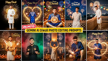 Unlimited Gemini Ai Diwali Photo Editing Prompts | Instagram Trending Diwali Photo Editing Prompts