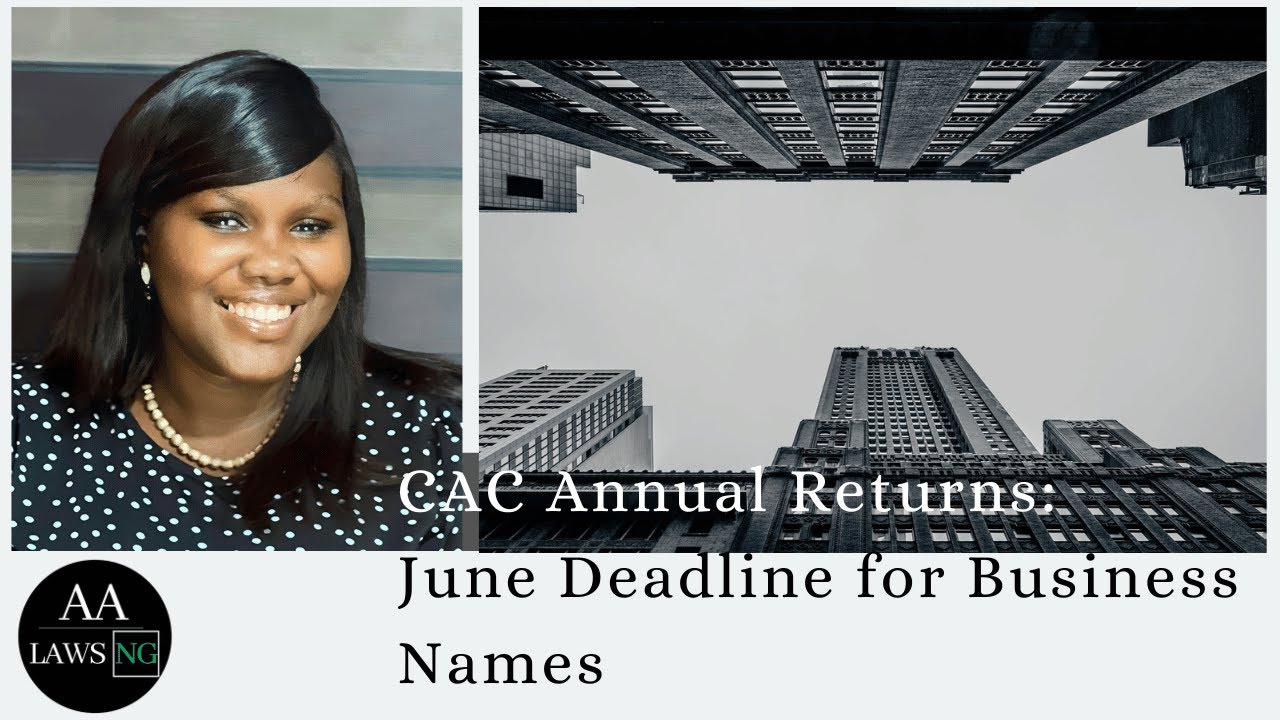 Annual Return: June Deadline for Business Names
