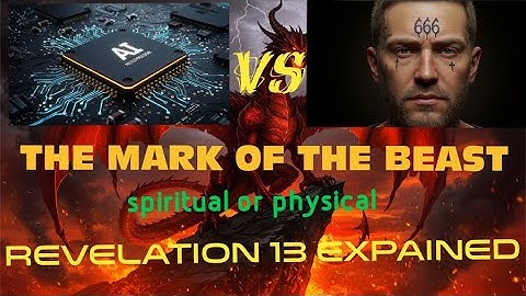 Is A.I the mark of the beast? Revelation 13 Explained !!