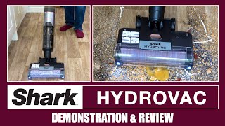 Shark Hydrovac WD210UK Cordless Hard Floor Cleaner Review & Demonstration
