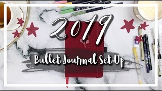 My 2019 Bullet Journal Set Up!