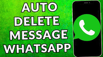 How to delete whatsapp message automatically | WhatsApp  Auto Delete Chat Message