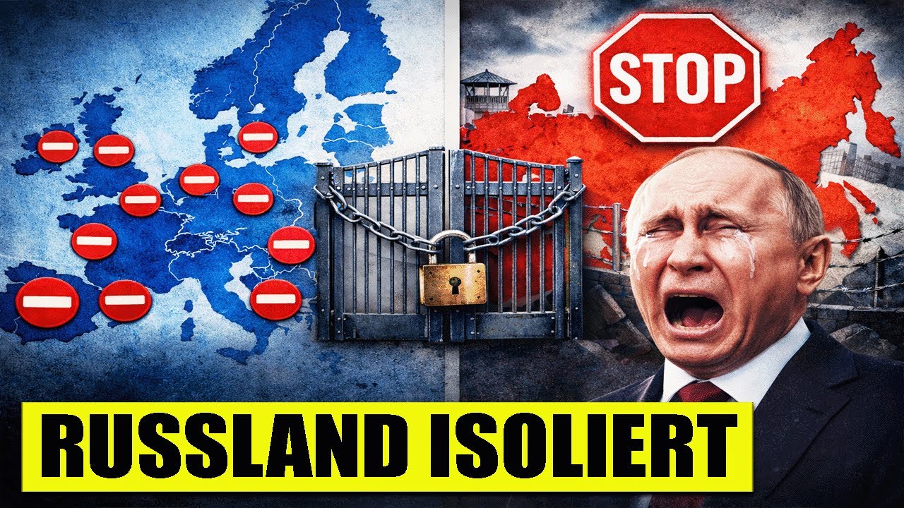 Russland Isolation in Europa   30 Länder schließen Türen – Großer Fehler