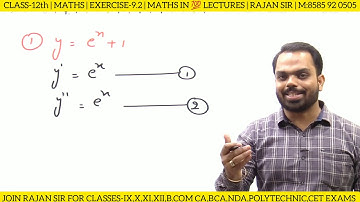 Exercise 9.2 class 12 maths