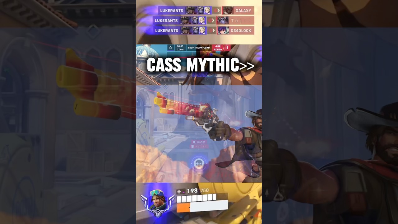 Hitting Heads with the New CASSIDY MYTHIC | Overwatch 2