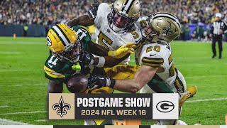 Information Packers vs. Saints Postgame Show | 2024 NFL Week 16 Guide