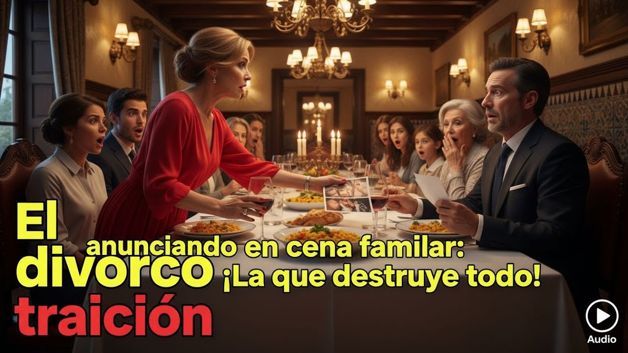El Esposo Declara Divorcio En Cena De Aniversario, La Esposa Expone Su Traición Ante Todos