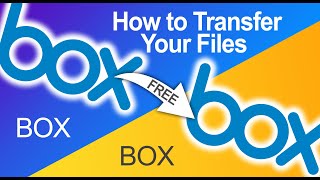 BOX TO BOX TRANSFER ➡️ HOW TO TRANSFER YOUR FILES AND FOLDERS FOR FREE | BOX TO BOX MIGRATION