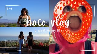 HOCO WEEK VLOG!! (its tragic) dance + proposal + spirit week + rally + football game + more