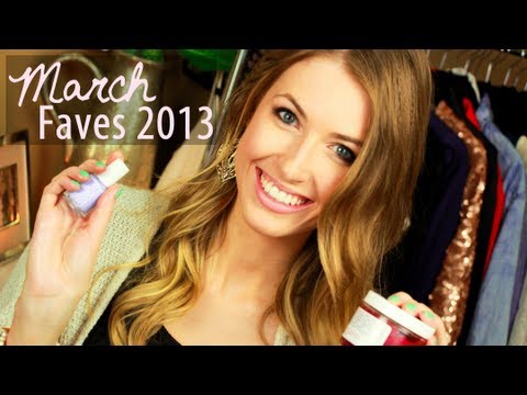 ♥ March 2013 Favorites ♥ Nails, Makeup, Hair, Recipes & More!