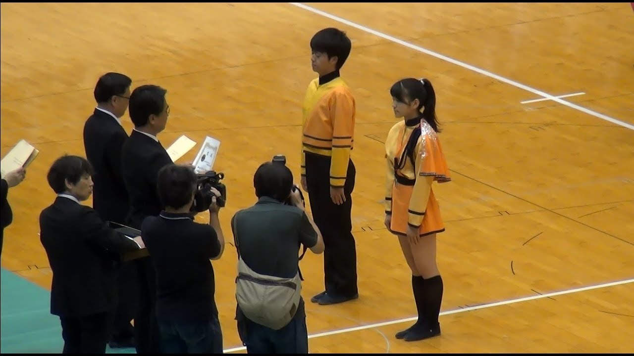 第３１回京都府マーチングコンテスト表彰式　２０１８年（平成３０年）