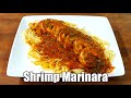 Shrimp marinara pasta inspired by Mama Louisa&#39;s in Tucson Arizona