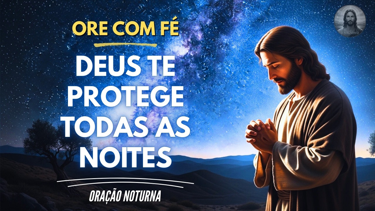 ORE ANTES DE DORMIR: Deus SILENCIA Toda Ansiedade e PROTEGE Sua Noite