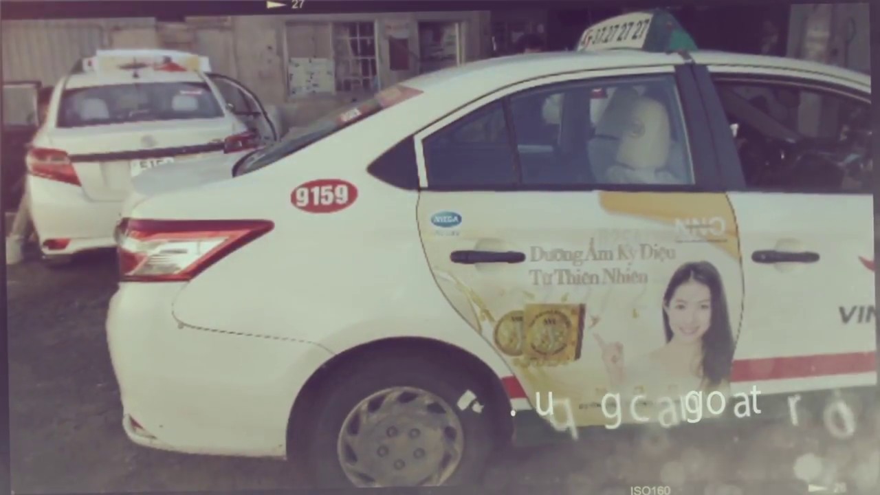 Quảng cáo trên taxi Vinasun tại Vũng Tàu - Mega We Care 2018 [SSM.VN]