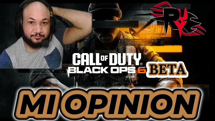 MI OPINION SOBRE LA BETA DE BLACK OPS 6