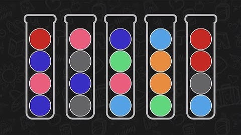 Ball Sort Puzzle Level 87 Solution