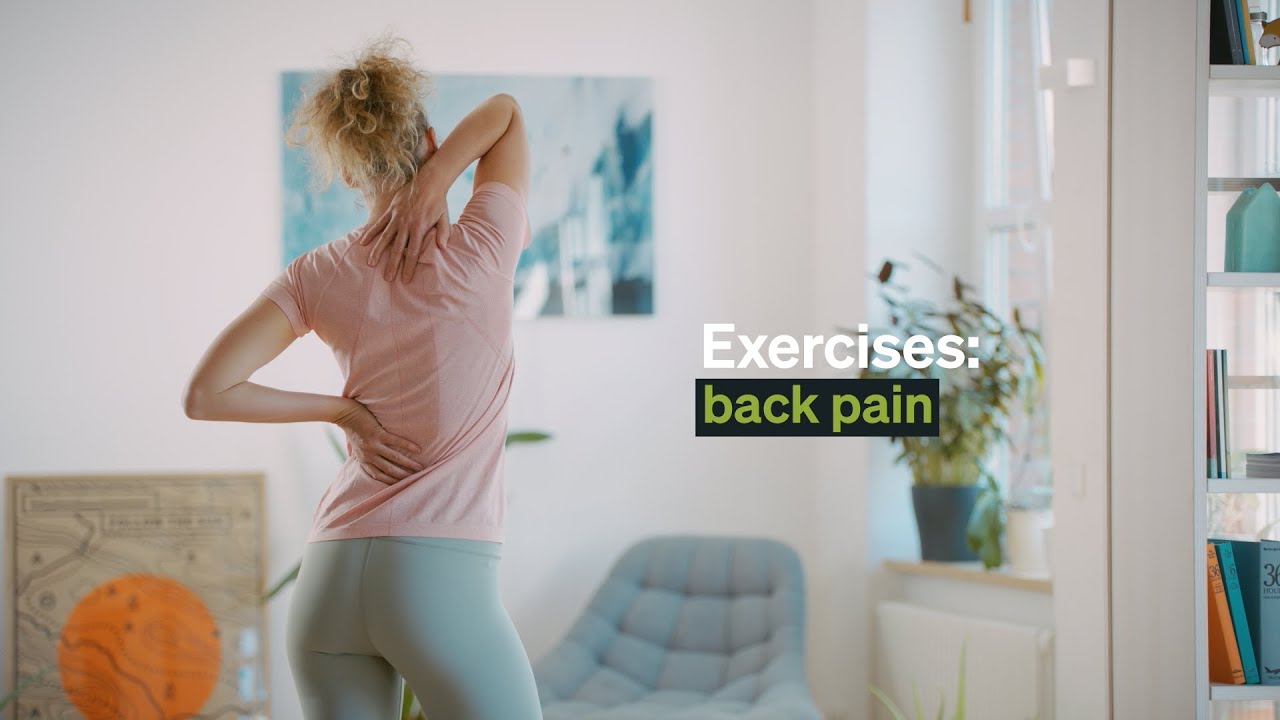 Back pain 😣 – exercises for relieving back pain at home | BLACKROLL®