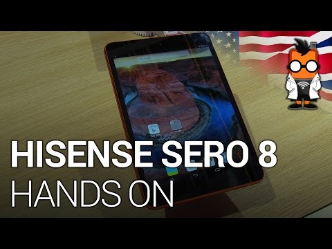 Hisense Sero 8 Pro: A 6.45mm Thin Tablet - Hands On at IFA 2014