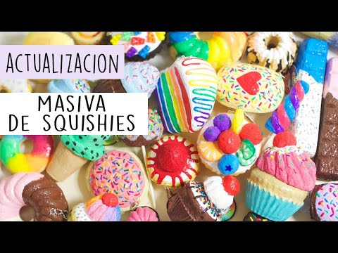 MI COLECCIÓN DE SQUISHIES | Squishies de Donas, Pasteles, Dulces etc. | Llaveros | Manualidades