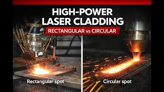 High-Power Laser Cladding | Rectangular vs Circular Spots