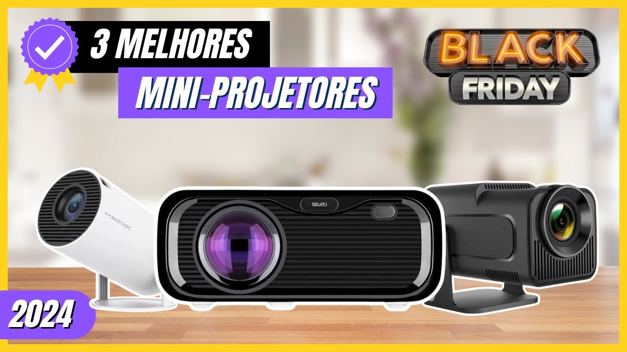 Top 3 Melhores Mini Projetores para Comprar em 2024 | Bom e Barato ...