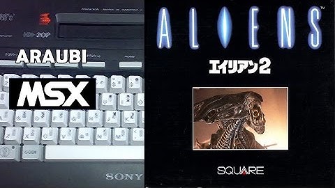 Aliens (Alien 2) (Square, 1987) MSX [196] Walkthrough