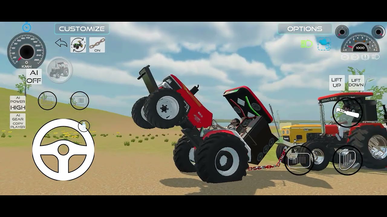 Games  indian tractor