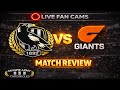 COLLINGWOOD vs GIANTS POST-MATCH REVIEW 🔥
