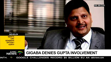 Gigaba denies Gupta involvement