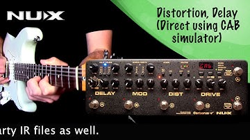 NUX Cerberus full demo by Mike Hermans(including IR)