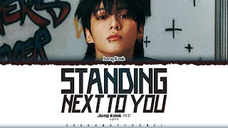 Jung Kook (정국) 'Standing Next To You' Lyrics [Color Coded_Eng] | ShadowByYoongi Resimi