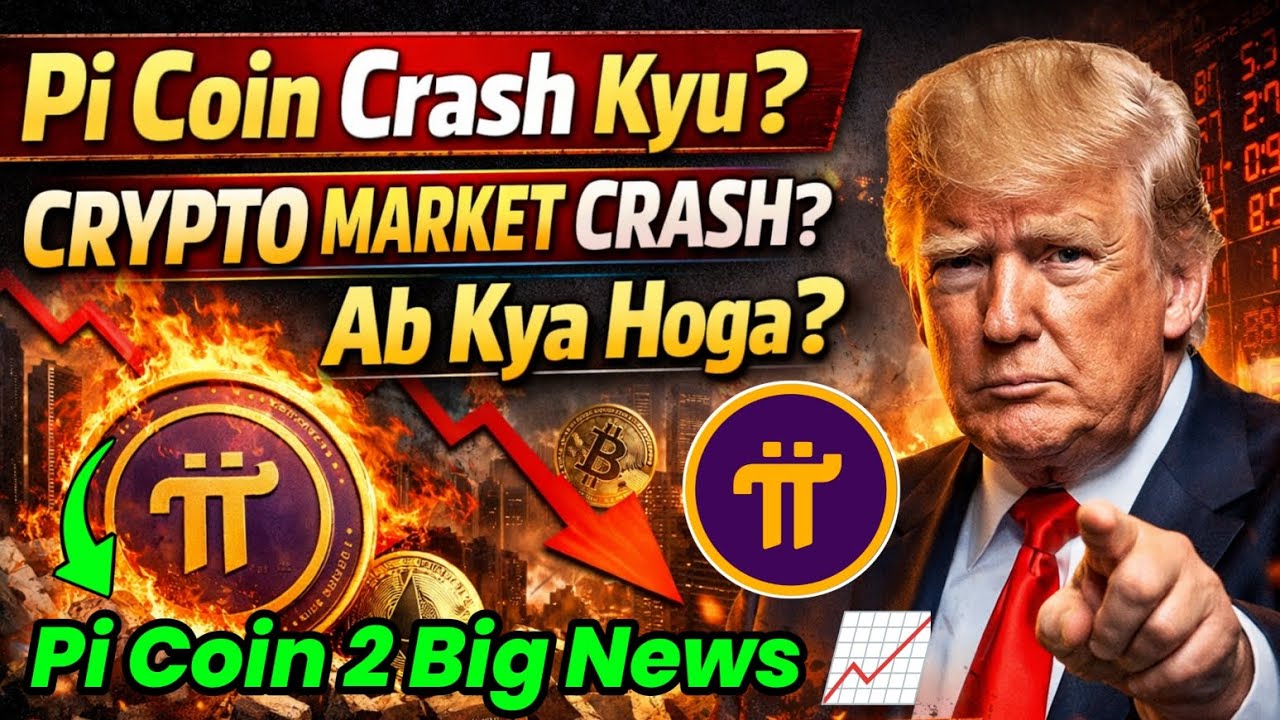 Pi Coin Crash Reason? Pi network 2 big update 📈 Crypto crash reason  | crypto cognito 