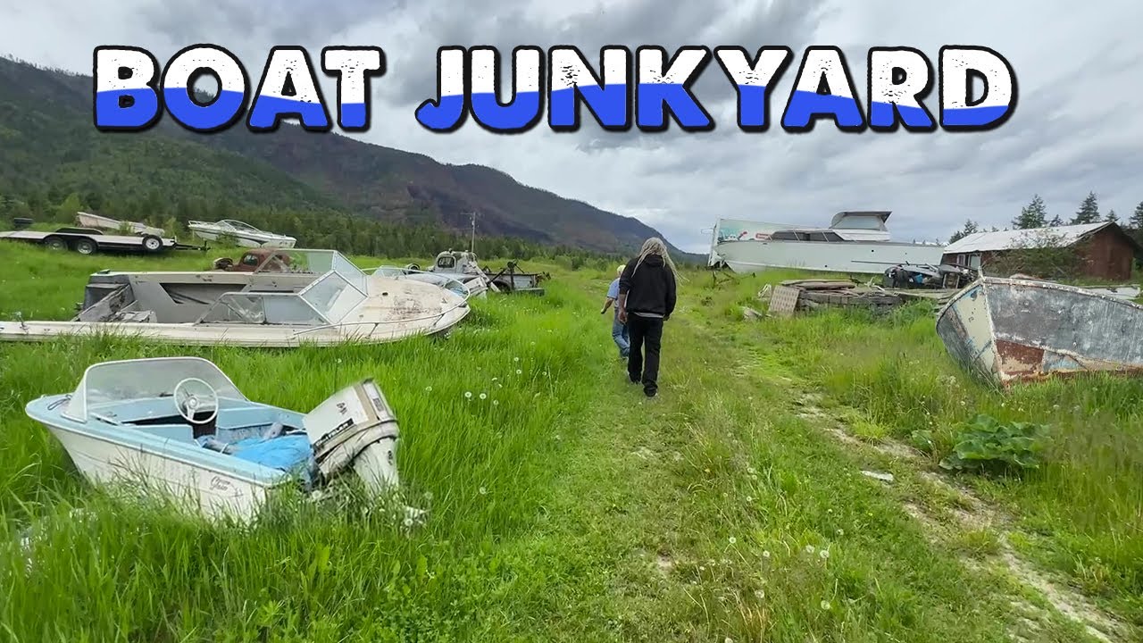 60+ Boats On This Man's Backyard - YouTube