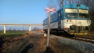 Železniční Přechod Chrudim-Vestec 8.2.2020 - Czech Railroad Crossing
