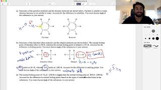 AP Chemistry Long Answer Question 10 Intermolecular Forces