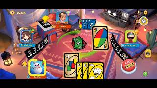 UNO Online Win 2 vs 2 gameplay