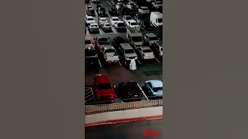 Robotic parking lot security guard controlled by AI