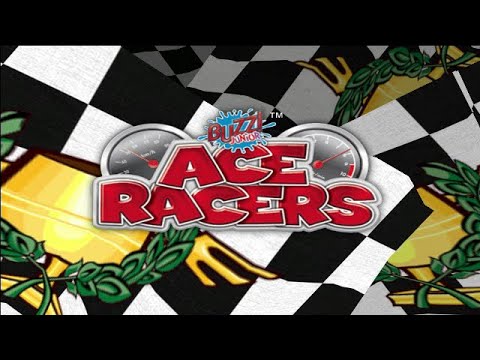 Buzz! Junior: Ace Racers PS2 Playthrough - Slot Cars Racing